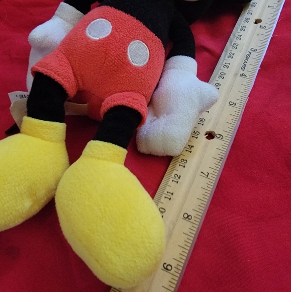 10" Mickey Mouse Plush Classic Mickey Doll - Picture 5 of 9